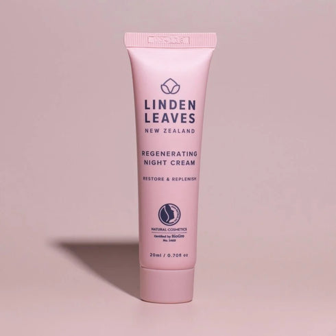 Regenerating Night Cream Travel Tube 20ml-Linden Leaves-Matakana Pharmacy